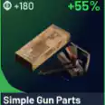 30 simple Gun parts And 30 springs