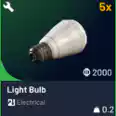 5* lightbulbs and fast delivery
