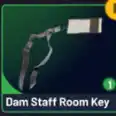 Dam Staff Room Key and fast delivery