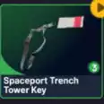 Spaceport Trench Tower Key and fast delivery