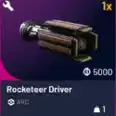3*ROCKETEER DRIVERS and fast delivery