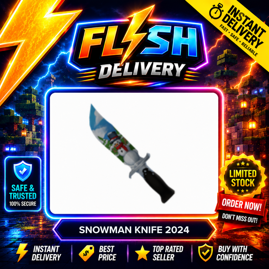 SNOWMAN KNIFE 2024 - MURDER MYSTERY 2 / MM2