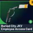 Buried City JKV Employee Access Card and fast delivery
