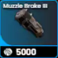 4* Muzzle Breake III - Weapon Attatchment & Fast Delivery