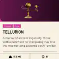 1x Tellurion fast and safety delivery( PC/PS/Xbox)