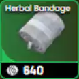 25 Herbal bandage and 15 Surge shield and 15 Shield recharge