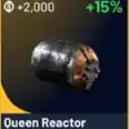 200k coins 2 queen reactors 1 complex gun part 4 magnetic accelerators