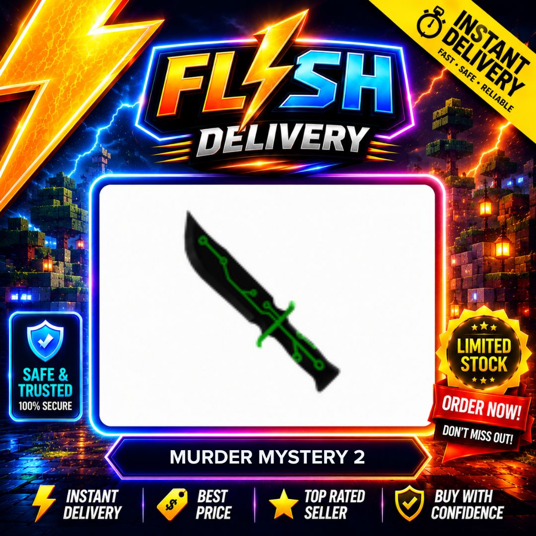 2x CIRCUIT KNIFE - MURDER MYSTERY 2 / MM2