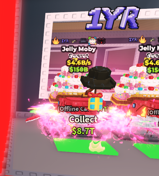 [ Secret ] Jelly Moby With 6 Trait 4.6B/Sec | Ready Unit✅ | INSTANT DELIVERY✅