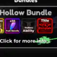 🔥Hollow Bundle🔥