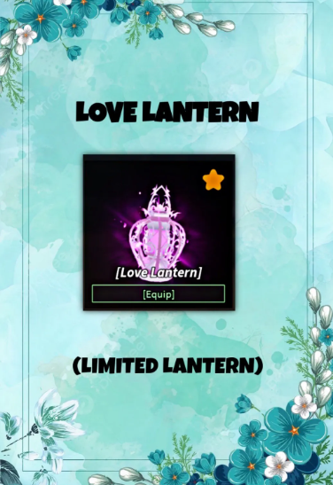 Love Lantern