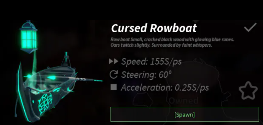 Cursed Rowboat