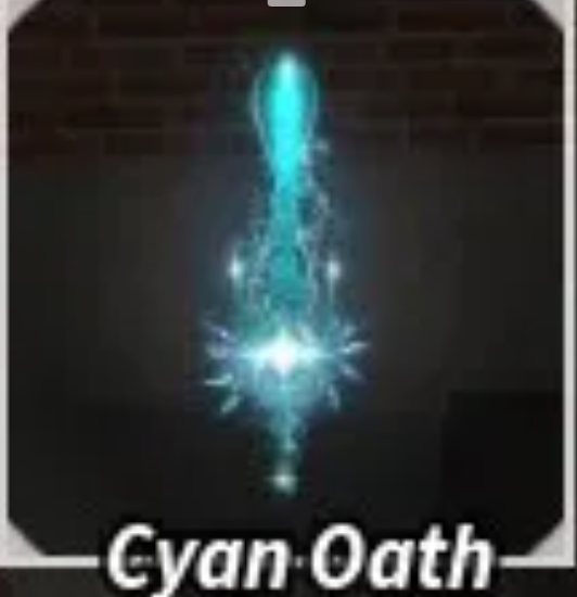 Cyan Oath Limited Skin | Fast Delivery