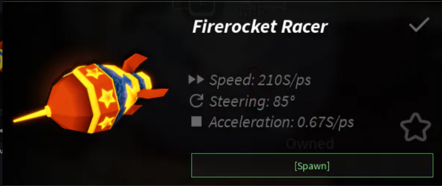 FIREROCKET RACER