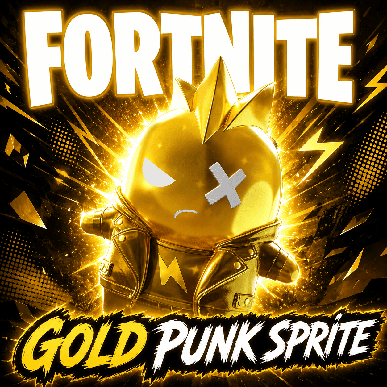 Gold Punk Sprite