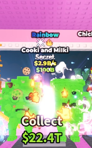 FAST RESPONSE | Rainbow Cooki And Milki $2.9B/s (2 Rare Traits | 1000% SAFE 🔒 #2885