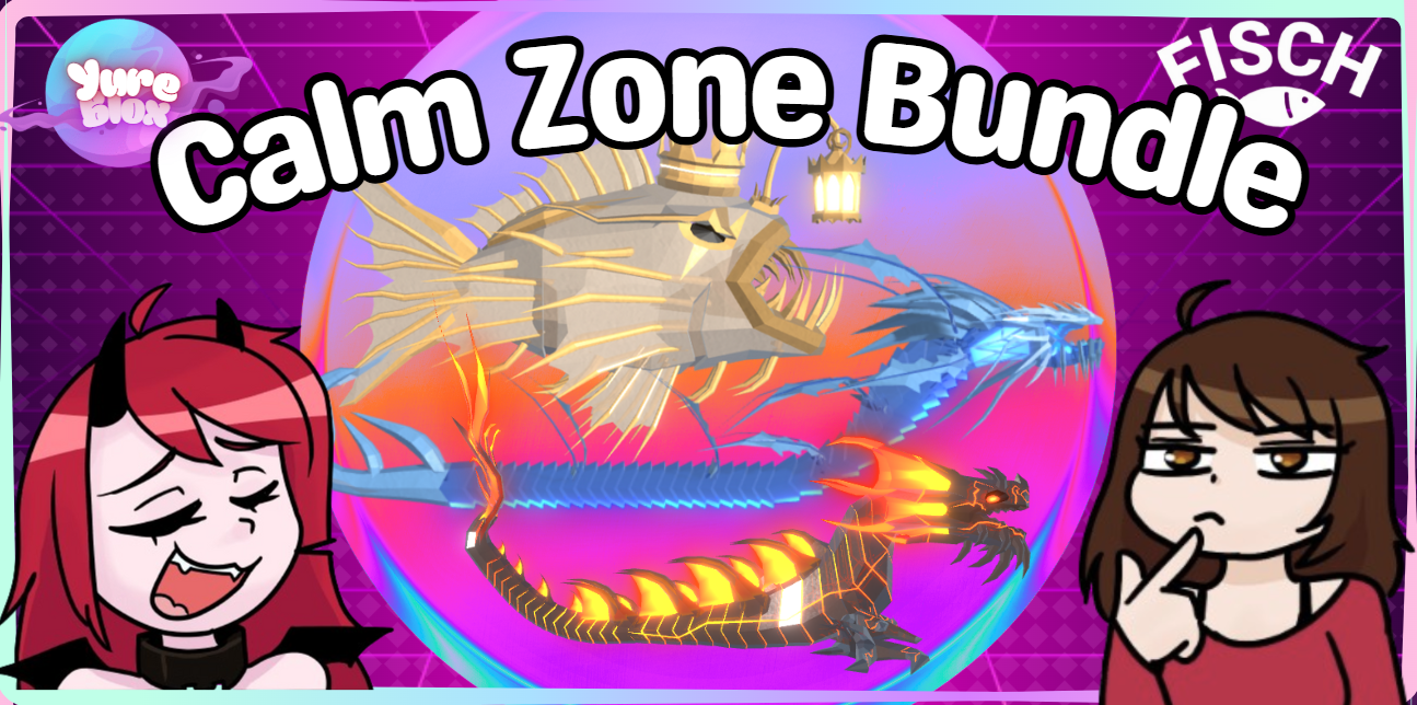 Crowned Anglerfish, Frozen & Magma Leviathan - Calm Zone Bundle