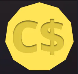 1B C$ / 1 B Coin NOT SHADY / 1b C$