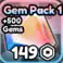 ✅✅500 Gems✅✅149R