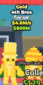 Gold 4th Bros 4.6M/s