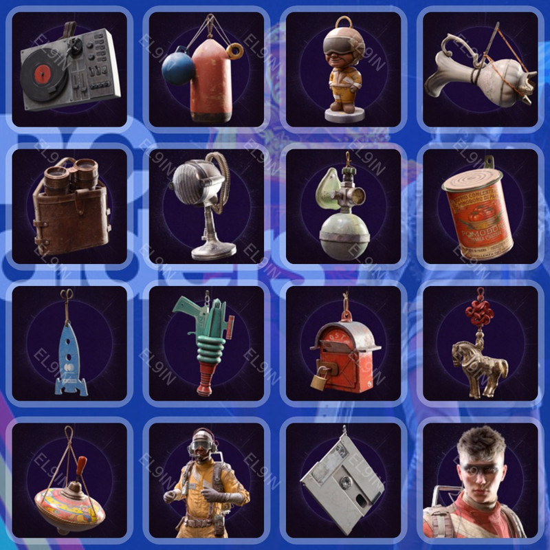 💎 Twitch Drops 💜 Frozen Trail 🌌 ARC Raiders [Total 16 Items]