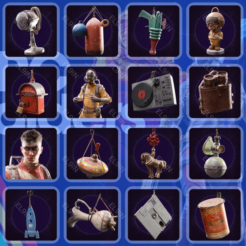 🌐 Twitch Drops 👑 Frozen Trail 💎 ARC Raiders [Total 16 Items]