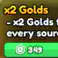 ✅✅x2 Golds✅✅349R