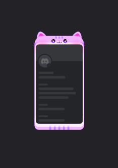 Kawaii Cat Profile Frame | 4.99$ Decoration