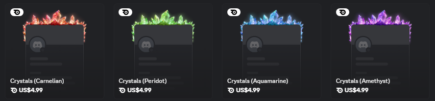 Crystals ( Any Colour ) Profile Frame | 4.99$ Decoration