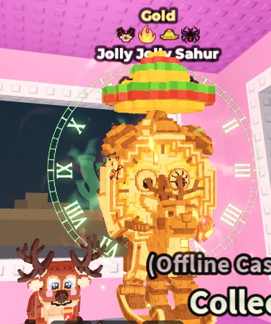 FAST RESPONSE | Gold Jolly Jolly Sahur $843.7M/s ( 4 Traits ) | 1000% SAFE 🔒 #2956