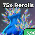 Anime Warriors III - 75x Rerolls [4399R]