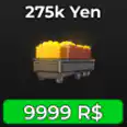 ⭐275k Yen【9999R】⭐