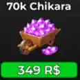⭐70k chikara【349R】⭐