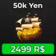 ⭐50k Yen【2499R】⭐