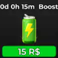 ⭐15m Boost【15R】⭐