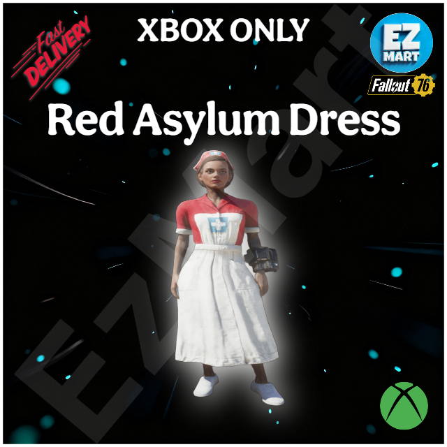 [XBOX] Red Asylum Dress ( Fast Delivery )