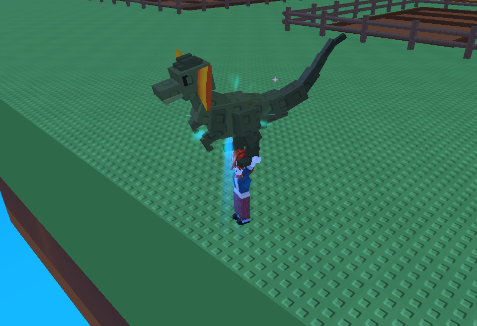 Rainbow Dilophosaurus