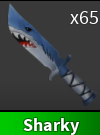 x1 Sharky Knife | Murder Mystery 2 ⚡ Fast Delivery ⚡