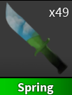 x1 Spring Knife | Murder Mystery 2 ⚡ Fast Delivery ⚡