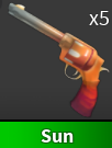 x1 Sun Gun | Murder Mystery 2 ⚡ Fast Delivery ⚡