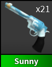 x1 Sunny Gun | Murder Mystery 2 ⚡ Fast Delivery ⚡