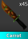 x1 Carrot Knife | Murder Mystery 2 ⚡ Fast Delivery ⚡