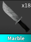 x1 Marble Knife | Murder Mystery 2 ⚡ Fast Delivery ⚡