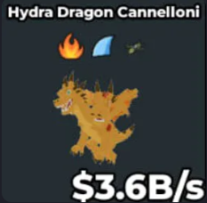 Hydra Dragon Cannelloni
