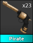 x1 Pirate Gun | Murder Mystery 2 ⚡ Fast Delivery ⚡