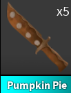 x1 Pumpkin Pie Knife | Murder Mystery 2 ⚡ Fast Delivery ⚡