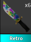 x1 Retro Knife | Murder Mystery 2 ⚡ Fast Delivery ⚡
