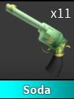 x1 Soda Gun | Murder Mystery 2 ⚡ Fast Delivery ⚡