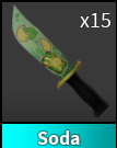 x1 Soda Knife | Murder Mystery 2 ⚡ Fast Delivery ⚡