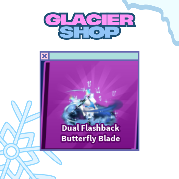 Dual Flashback Butterfly Blade Emote ( Limited )